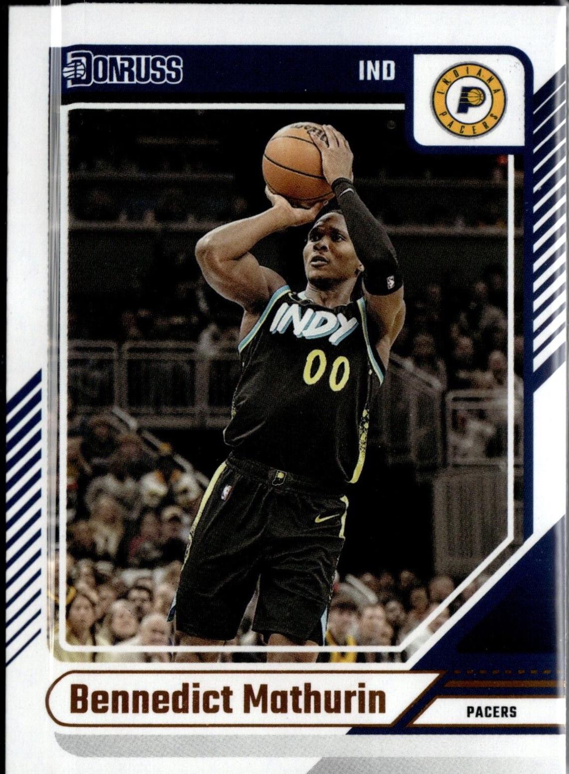 Bennedict Mathurin #127 Basketball Cards 2024 Panini Donruss