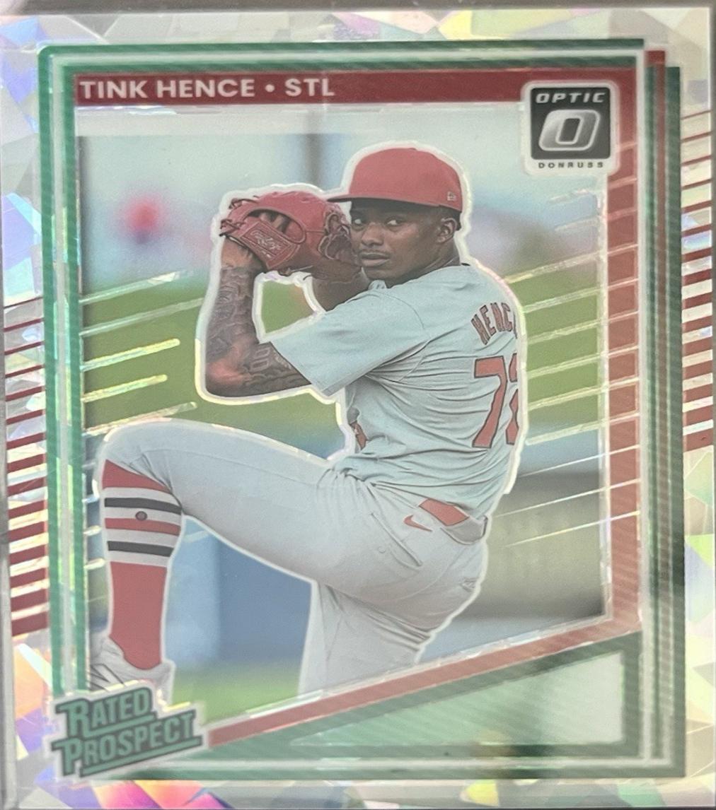 Tink Hence [Cracked Ice Optic] #166 Prices | 2025 Panini Donruss ...
