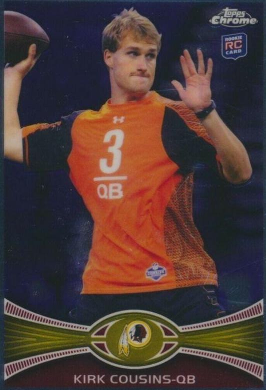 Kirk Cousins #146 Football Cards 2012 Topps Chrome