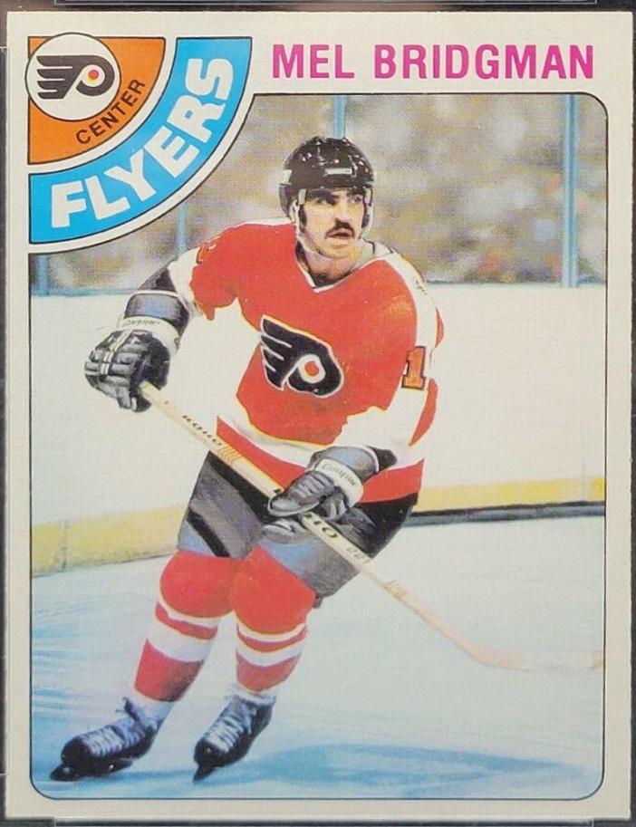 Mel Bridgman #26 Hockey Cards 1978 O-Pee-Chee