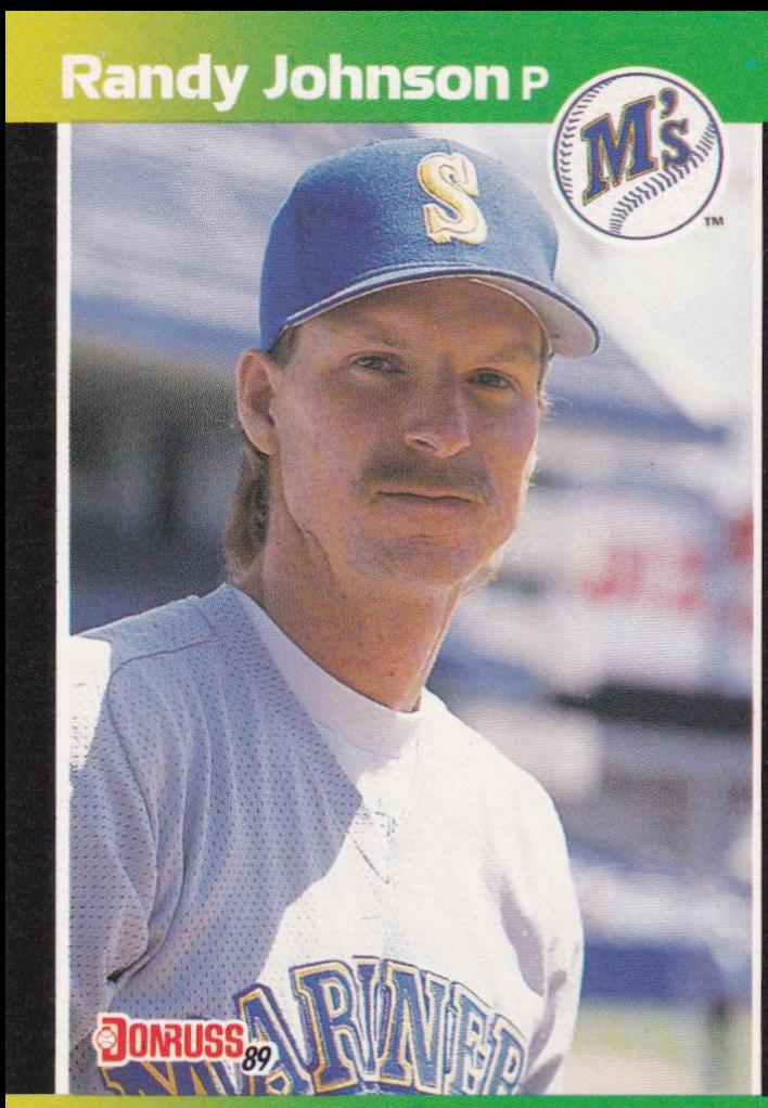1989 Randy Johnson #80