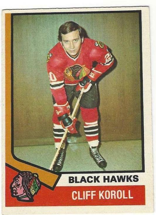 Cliff Koroll #35 Hockey Cards 1974 O-Pee-Chee