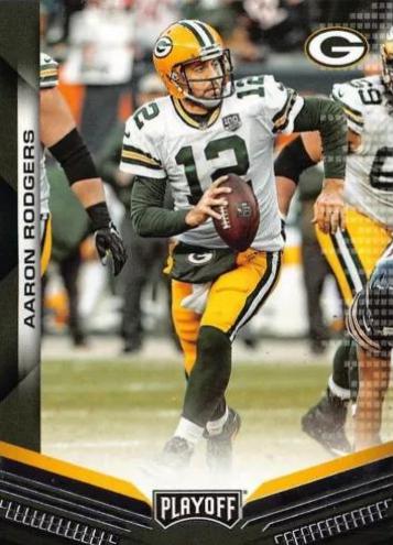 Aaron Rodgers #127 2019 Panini Playoff Football