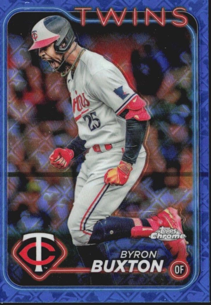 Byron Buxton [Logofractor Blue] #10
