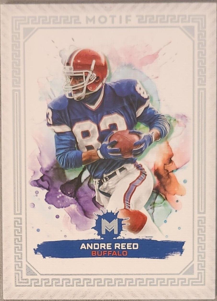 Andre Reed #4 Football Cards 2023 Topps Motif