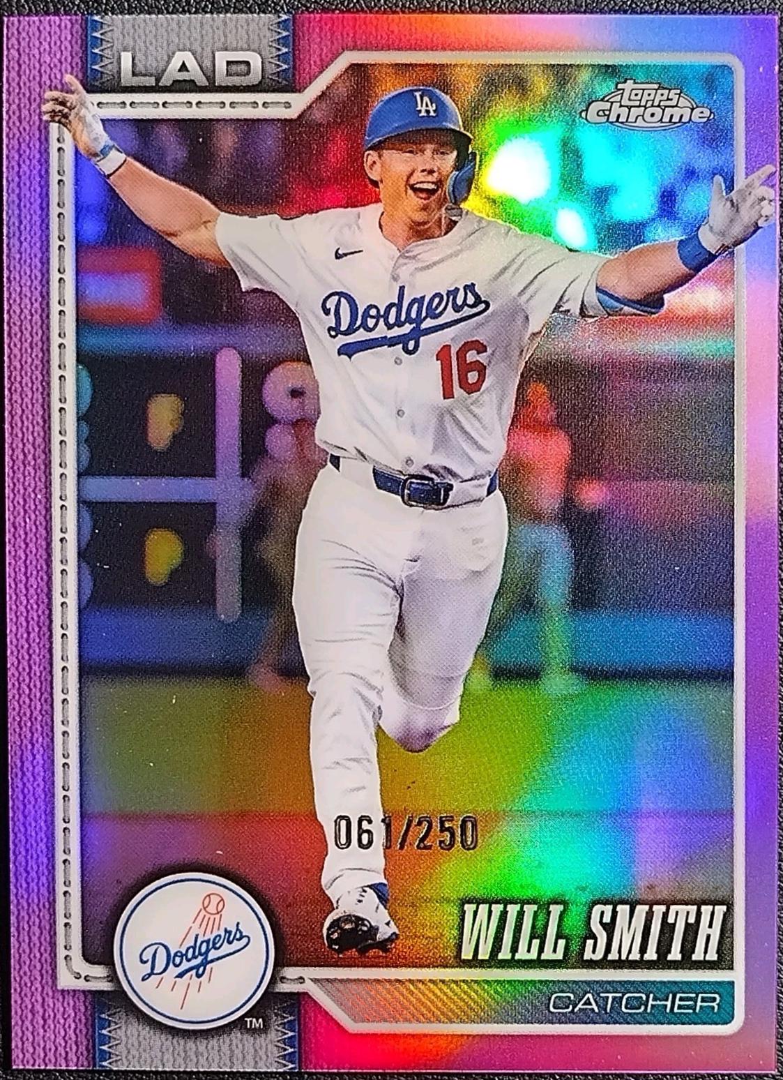 Will Smith [Pink Refractor] (2026 Topps Chrome)