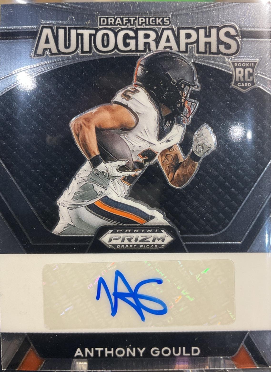 Anthony Gould #DPA-AGD 2024 Panini Prizm Draft Picks Autographs Football