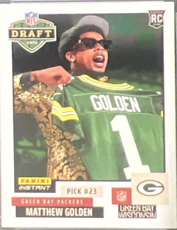 2025 Matthew Golden #NFLDN-12
