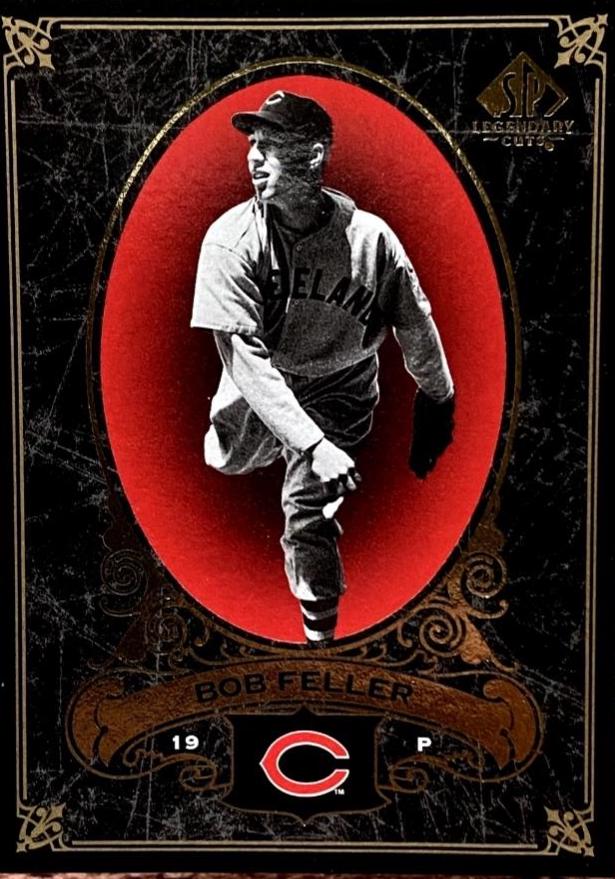 Bob Feller #28 Baseball Cards 2007 SP Legendary Cuts