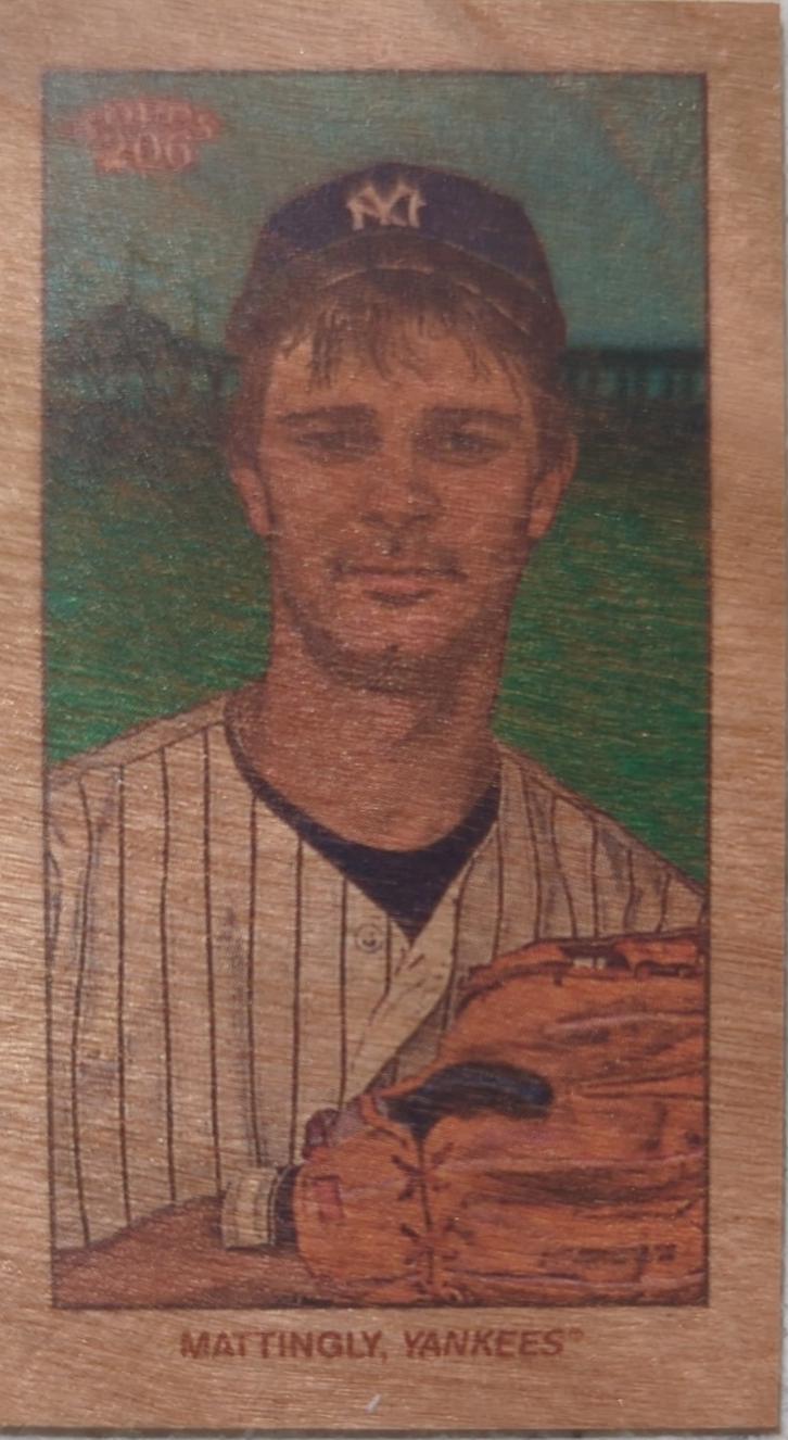 Don Mattingly [Wood Stock]