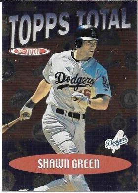 Shawn Green #TT19 Baseball Cards 2002 Topps Total Topps