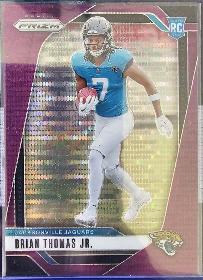 Brian Thomas Jr. [Purple Pulsar] #314 Prices | 2024 Panini Prizm