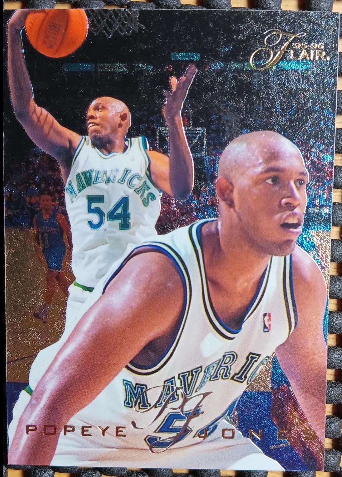 Popeye Jones #26 Basketball Cards 1995 Flair