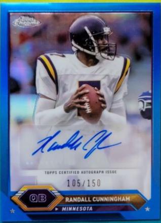 Randall Cunningham [Blue Refractor] #TCA-RC