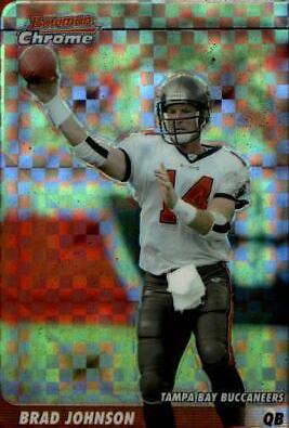 Brad Johnson #11 Football Cards 2003 Bowman Chrome