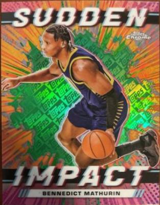 Bennedict Mathurin [Green Topps Refractor] #SI-25