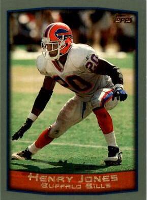 Henry Jones #18 Football Cards 1999 Topps