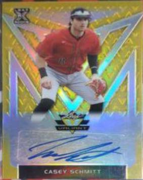 Casey Schmitt #BA-CS1 2020 Leaf Valiant Autographs Baseball