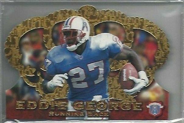 Eddie George #CR-124 Football Cards 1996 Pacific Crown Royale