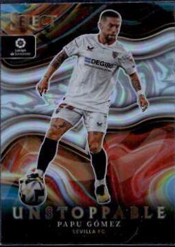 Papu Gomez #21 Soccer Cards 2022 Panini Select La Liga Unstoppable
