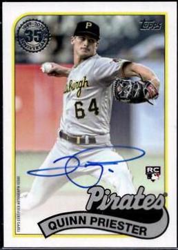Quinn Priester #89BA-QPR 2024 Topps 1989 Autograph Baseball