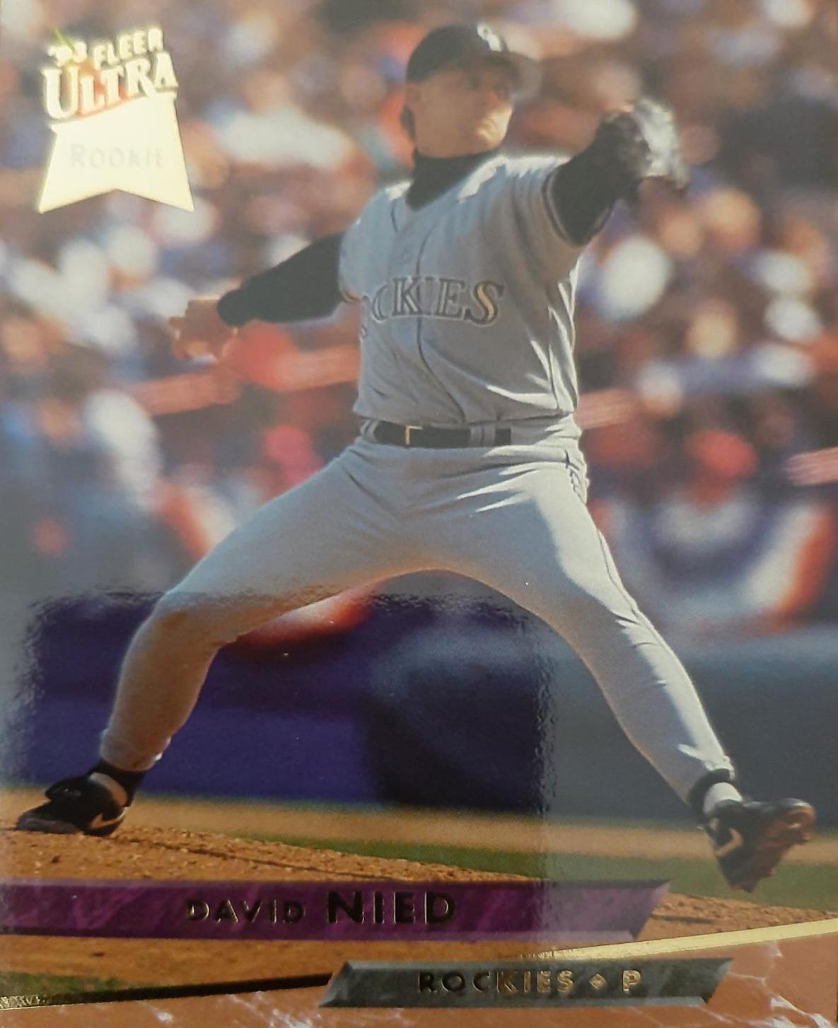David Nied #354 Baseball Cards 1993 Ultra
