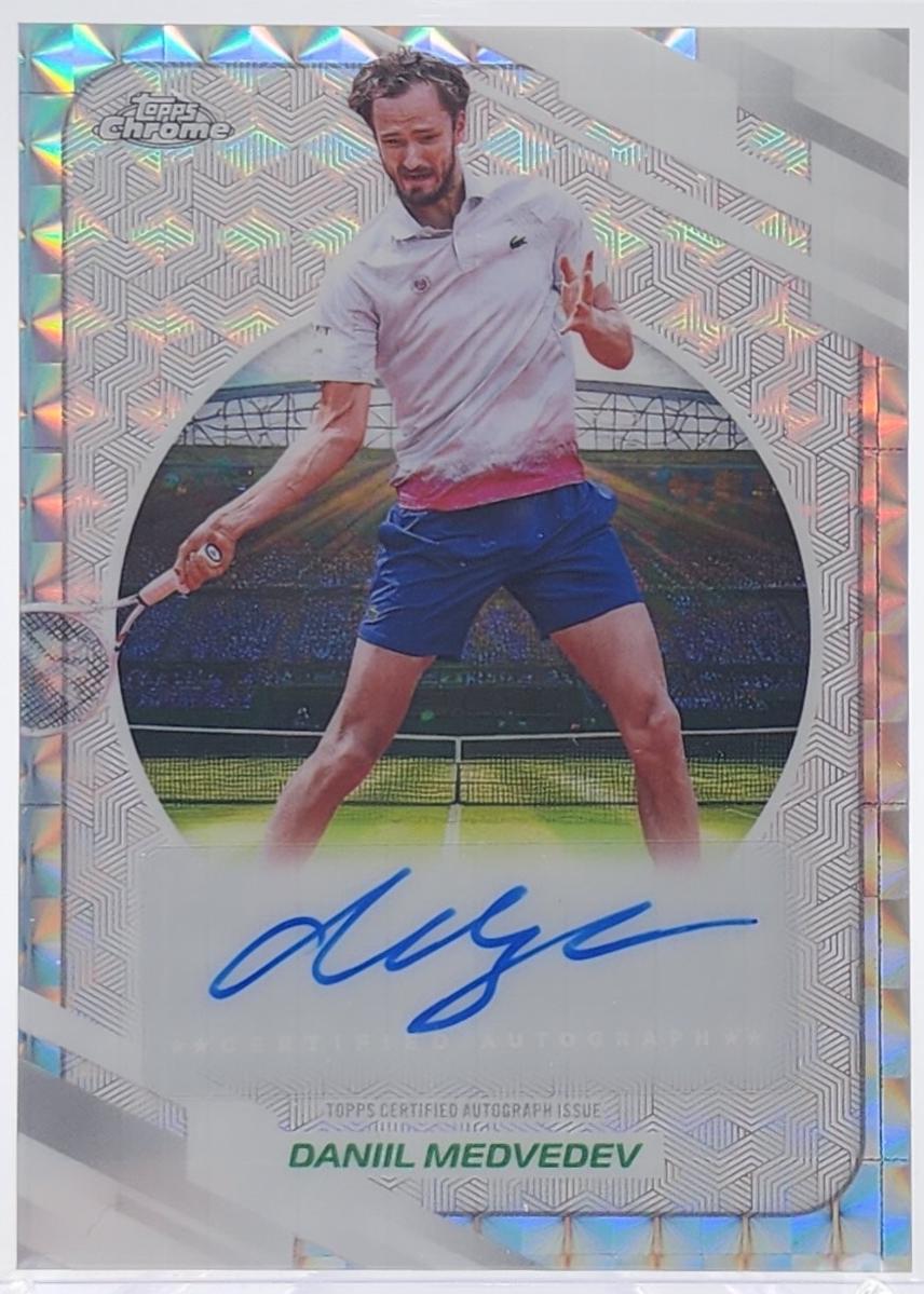 Daniil Medvedev [Geometric Refractor] #AO-DMV Prices | 2026 Topps ...