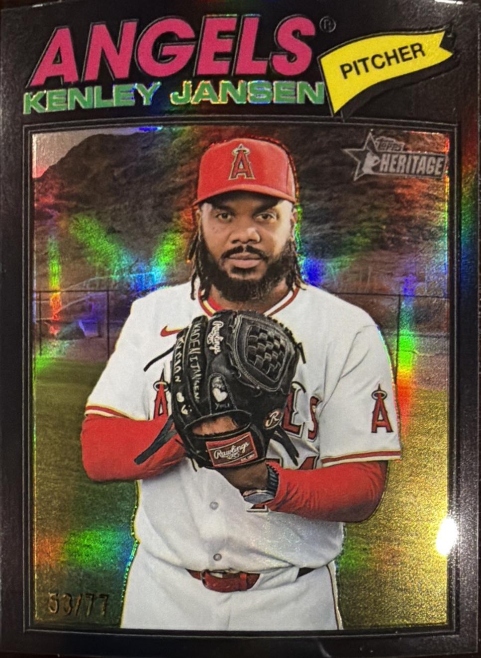 Kenley Jansen [Black Bordered Chrome] #229