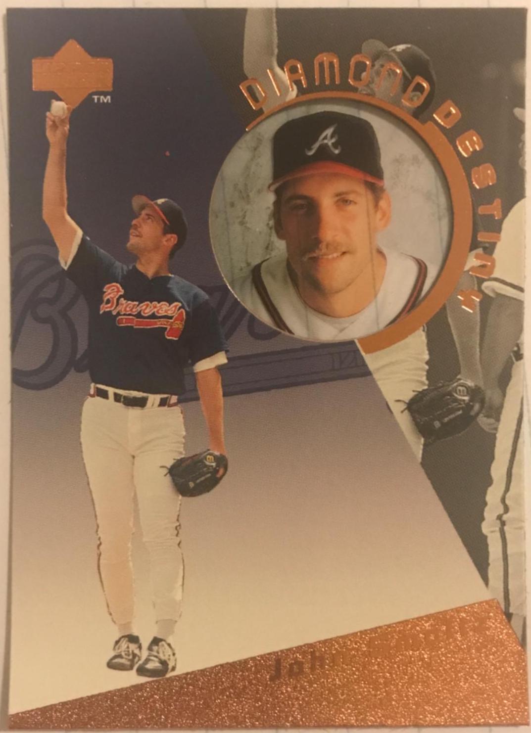 John Smoltz #DD3 Baseball Cards 1996 Upper Deck Diamond Destiny