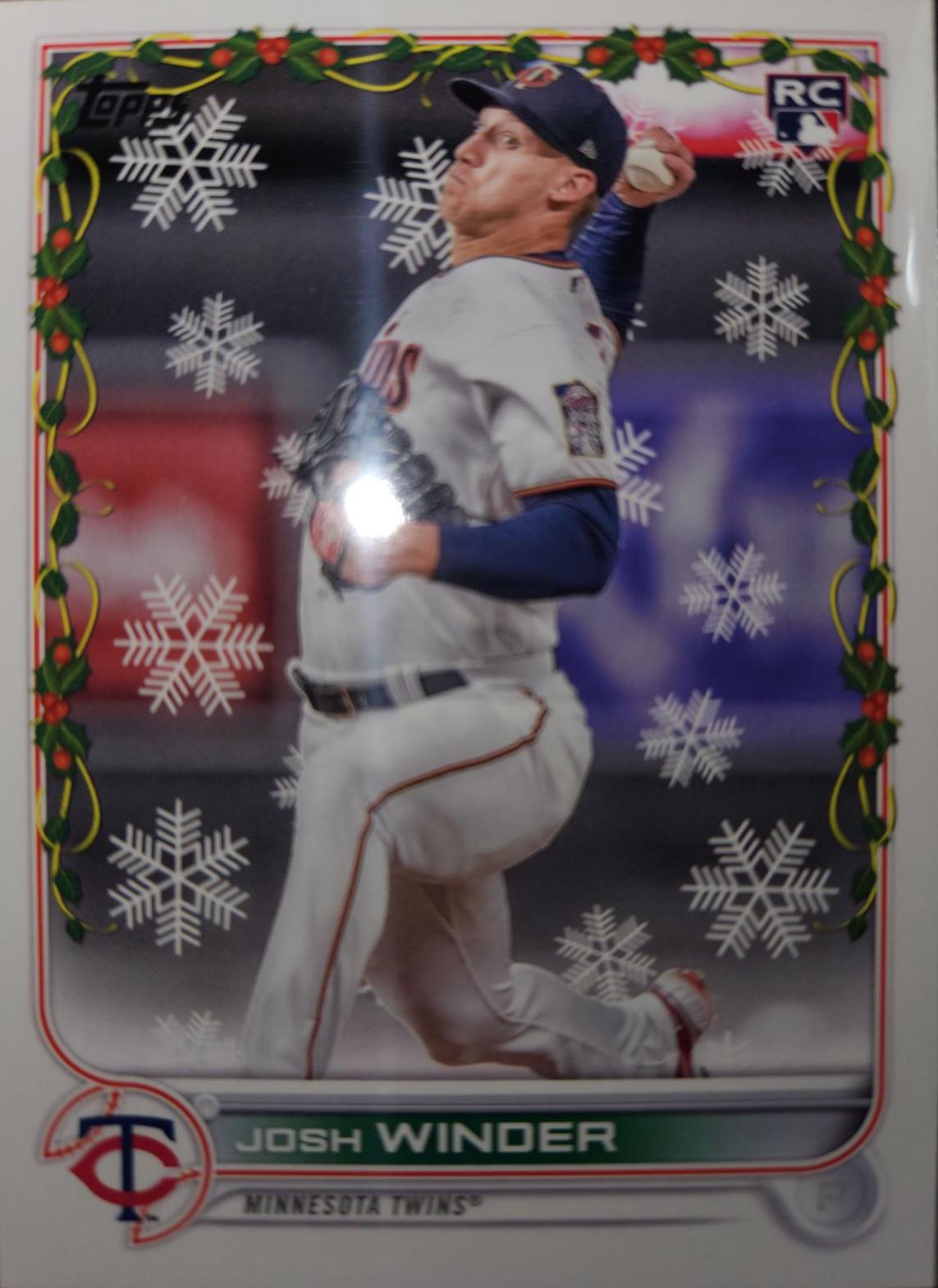 Josh Winder #HW140 Baseball Cards 2022 Topps Holiday