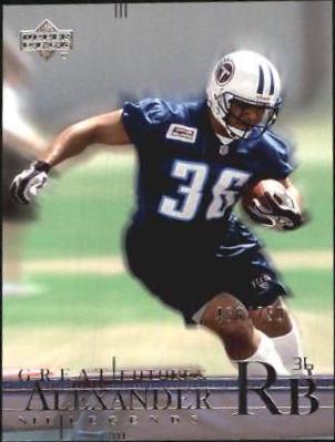 Dan Alexander #177 2001 Upper Deck Legends Football