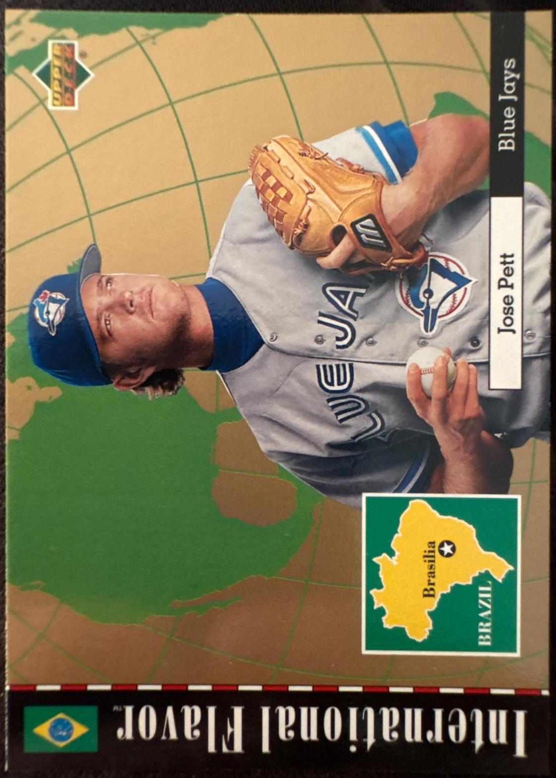 Jose Pett #111 1994 Upper Deck Top Prospects Baseball