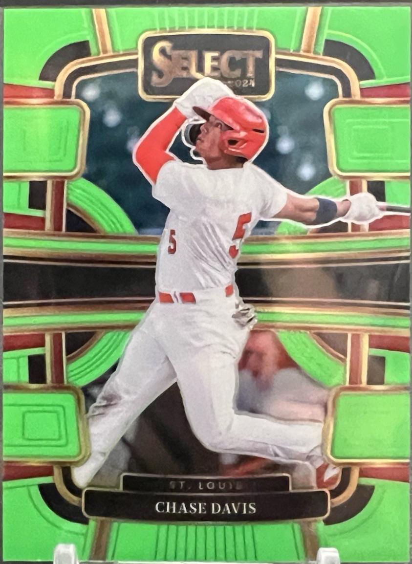 Chase Davis [Neon Green Prizm] #73