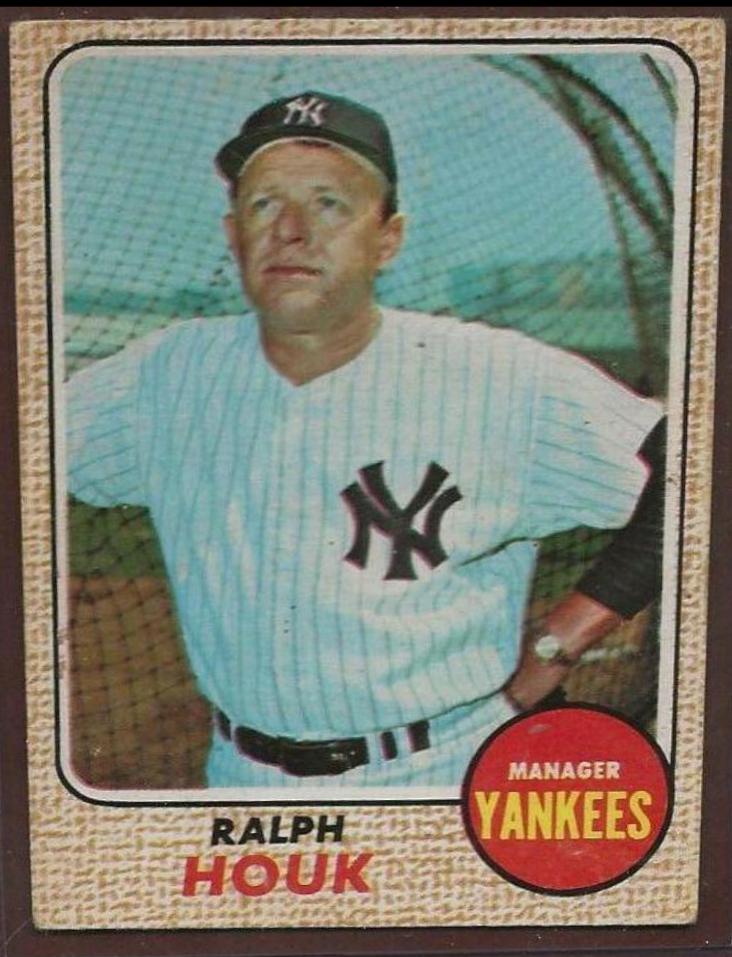 Ralph Houk #47 Baseball Cards 1968 O Pee Chee