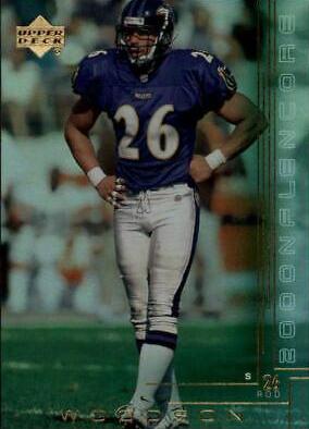 Rod Woodson #18 Football Cards 2000 Upper Deck Encore