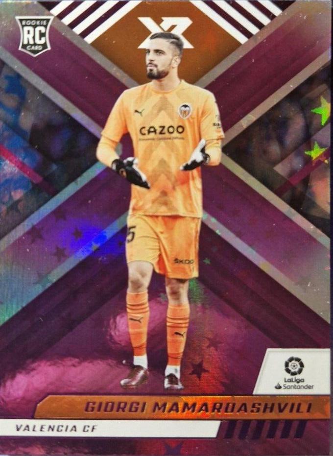Giorgi Mamardashvili #123 Soccer Cards 2022 Panini Chronicles La Liga