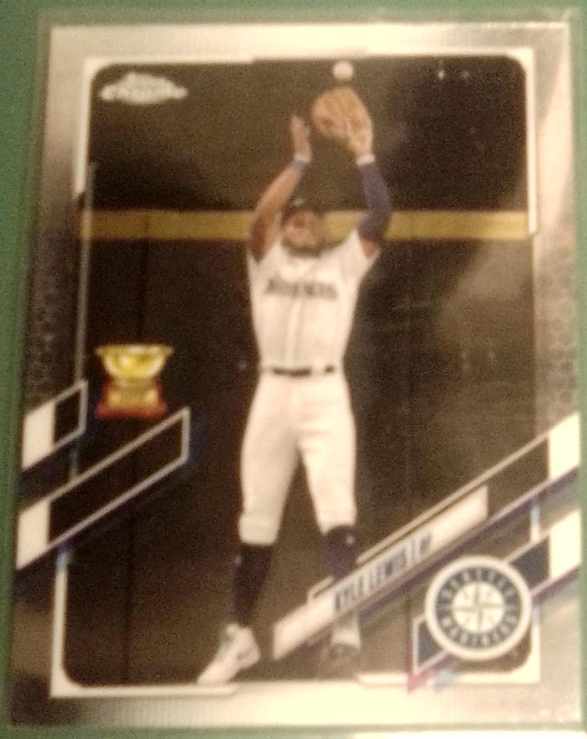 Kyle Lewis #93 Baseball Cards 2021 Topps Chrome