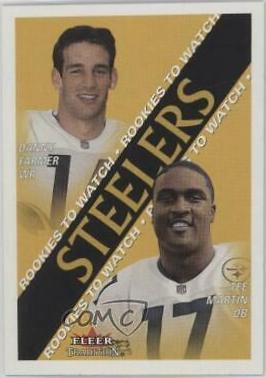 Danny Farmer, Tee Martin #358 Football Cards 2000 Fleer