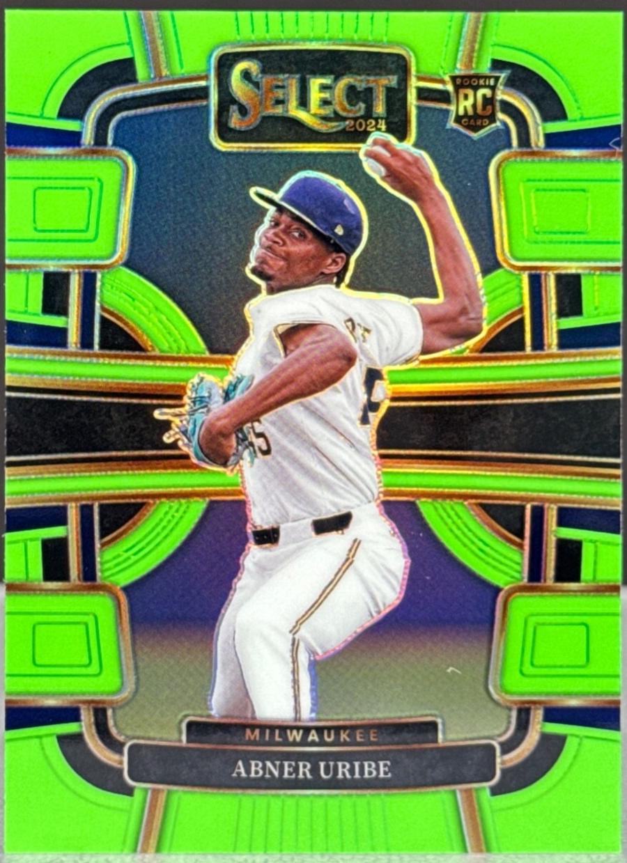 Abner Uribe [Neon Green Prizm] #49