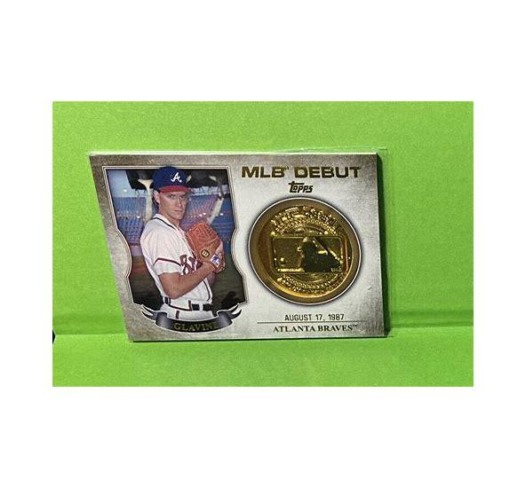 Tom Glavine #40 Baseball Cards 2016 Topps MLB Debut Medallion Series 2
