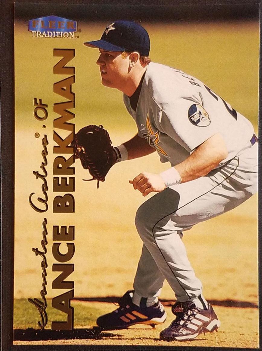 Lance Berkman #U-70 Baseball Cards 1999 Fleer Update