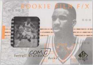 Terrell Brandon 2001 SP Rookie FX