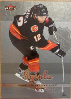 Jarome Iginla #31 Hockey Cards 2005 Ultra