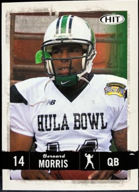 Bernard Morris #14 2008 Sage Hit Football