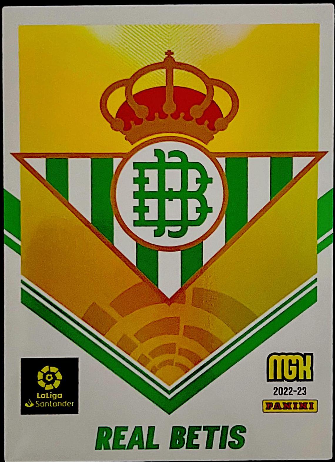 Real Betis #82 2023 Panini Megacracks LA Liga