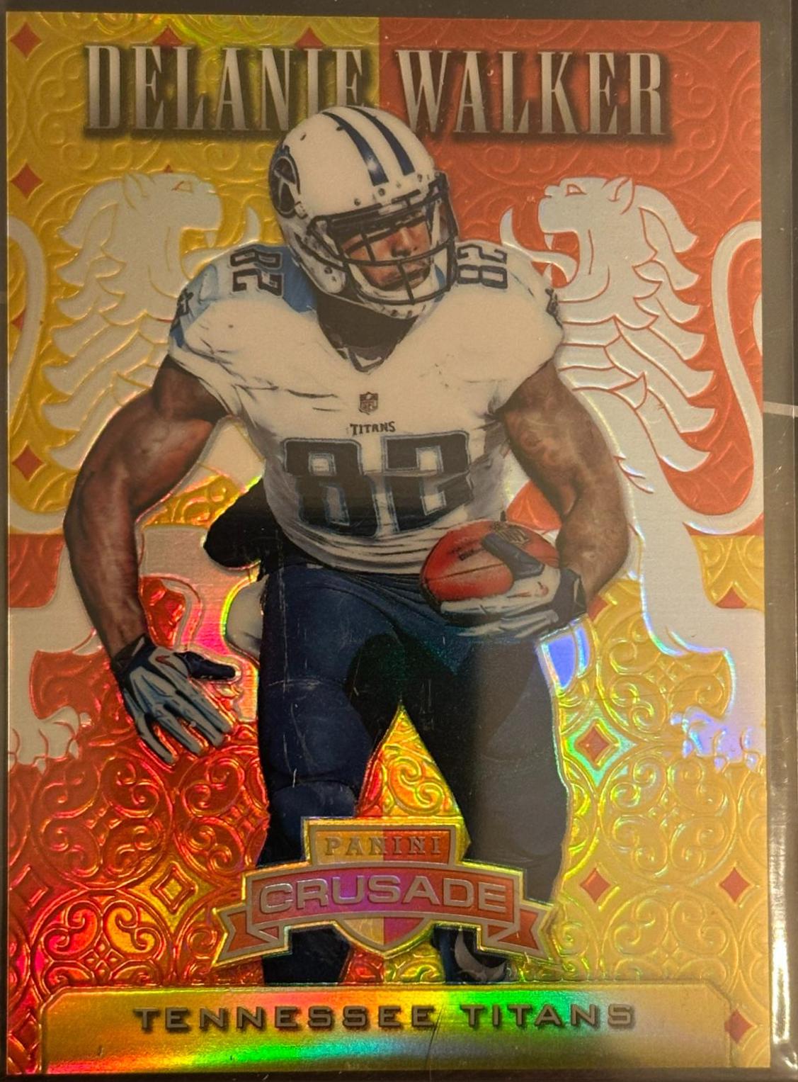 Delanie Walker #C45 Football Cards 2015 Panini Rookies & Stars Crusade