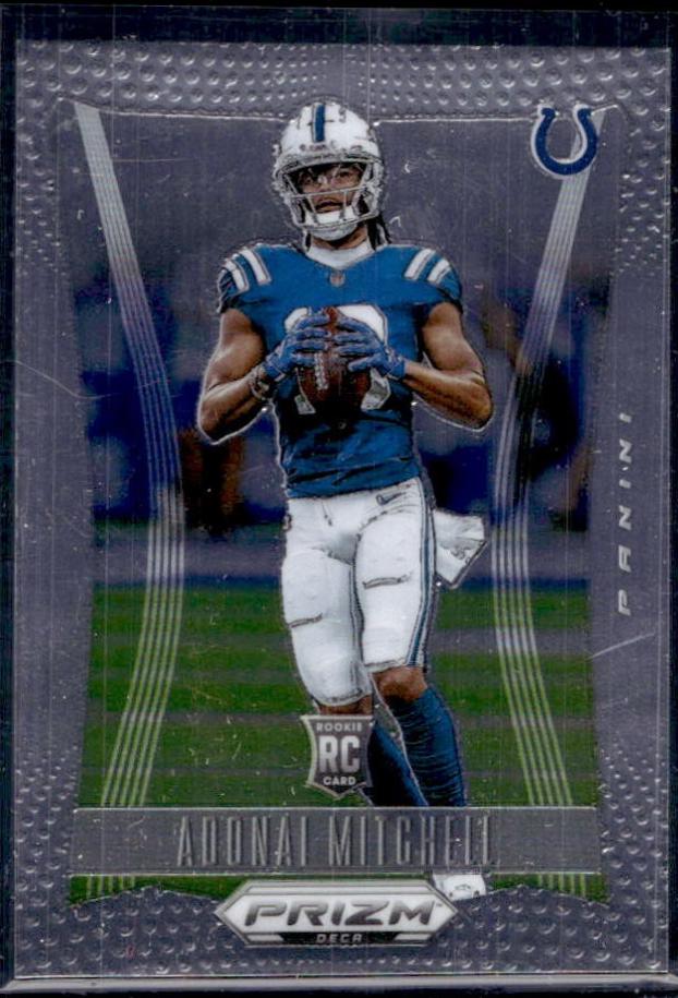 Adonai Mitchell #137 Football Cards 2024 Panini Prizm Deca