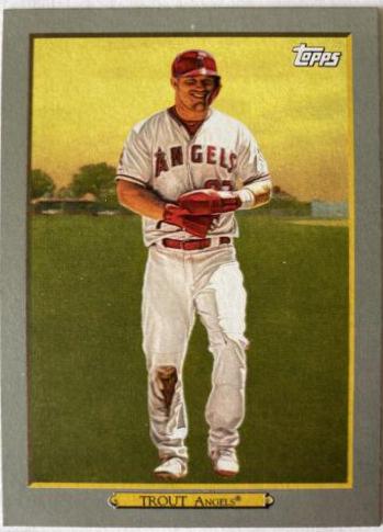 Mike Trout #TR-46 2020 Topps Turkey Red Baseball
