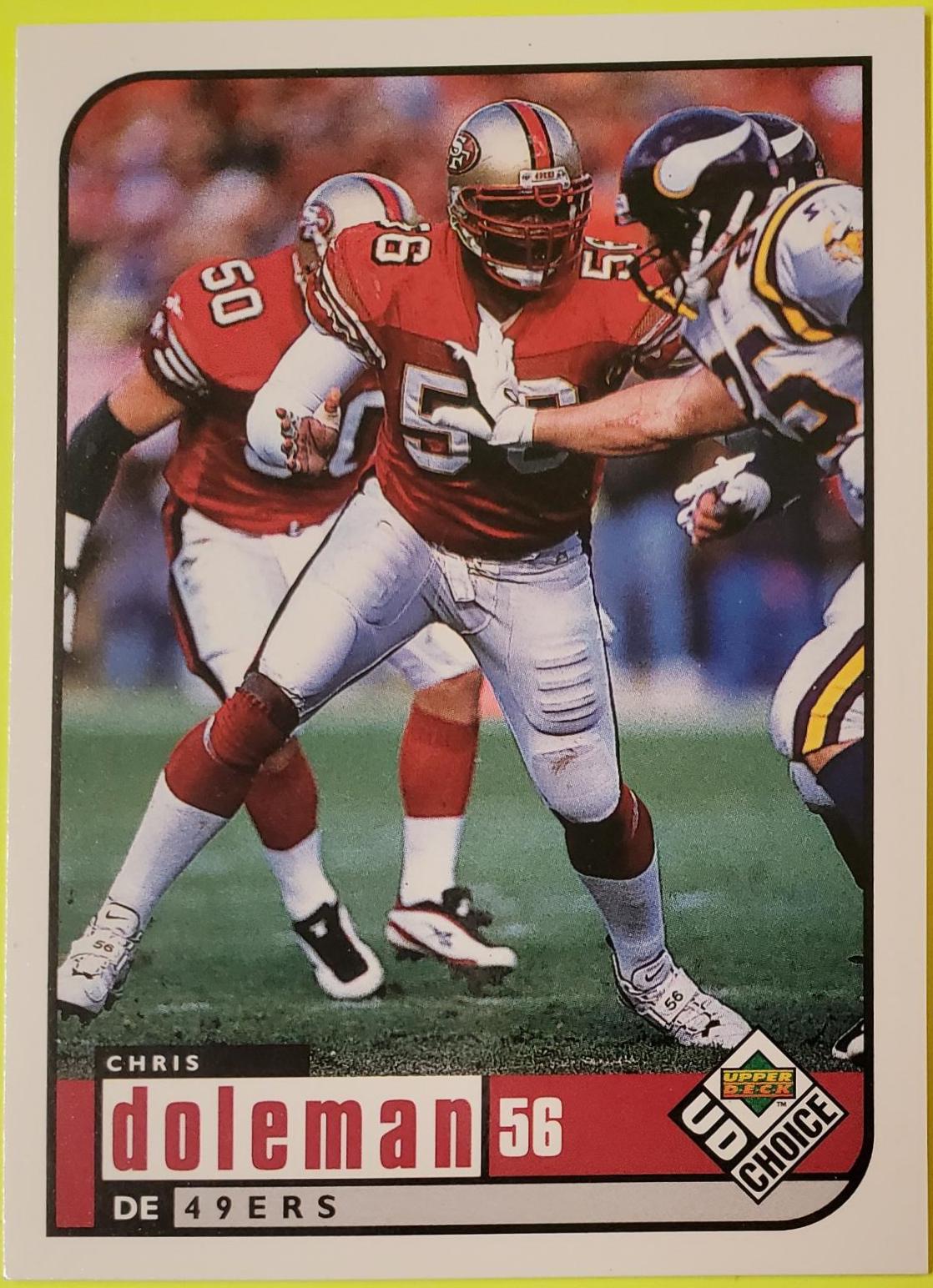 Chris Doleman #3 Football Cards 1998 Upper Deck UD Choice