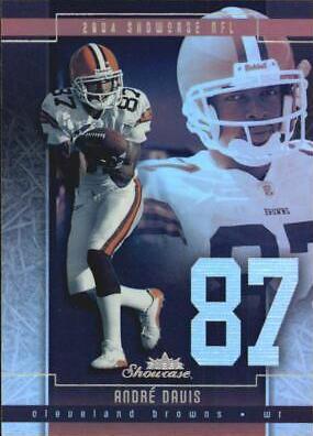 Andre Davis #6 Football Cards 2004 Fleer Showcase